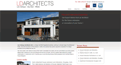 Desktop Screenshot of ldarchitects.ie