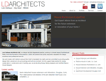 Tablet Screenshot of ldarchitects.ie